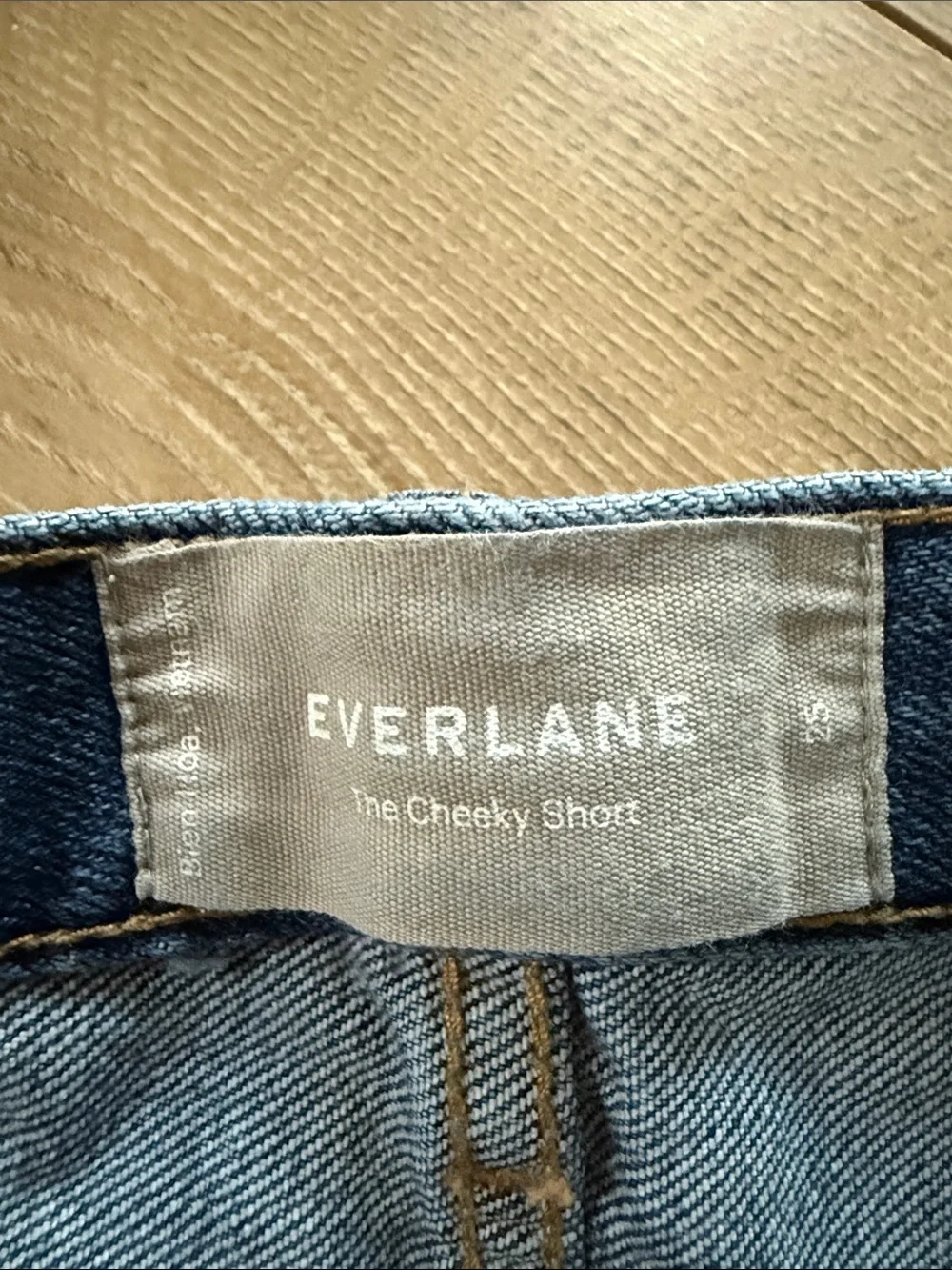 Everlane Cheeky Denim Shorts